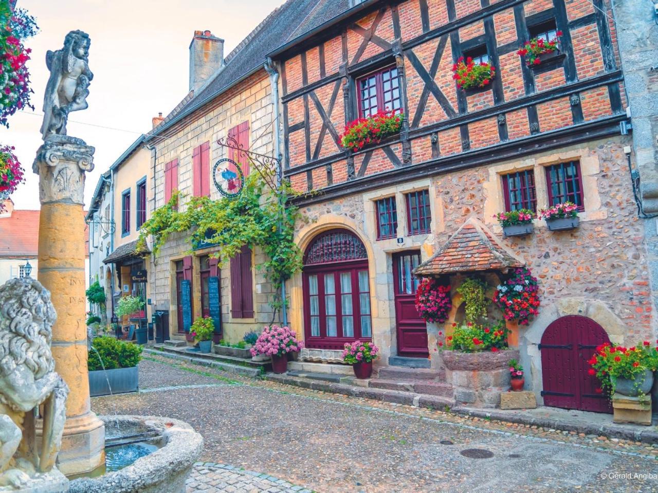 Grand Hotel De Bourbon-Lancy - Spa Et Restaurant - Logis Luaran gambar