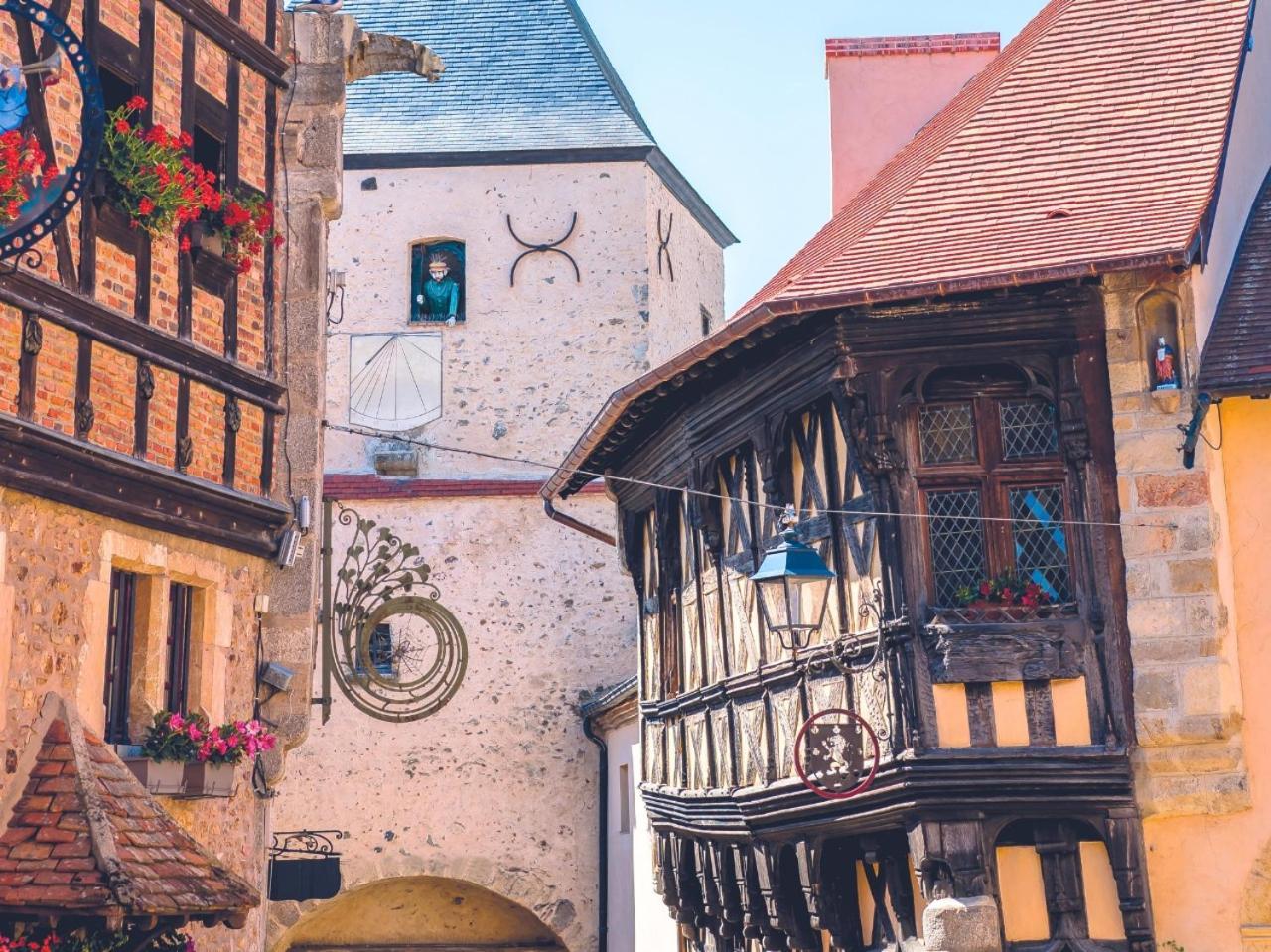 Grand Hotel De Bourbon-Lancy - Spa Et Restaurant - Logis Luaran gambar