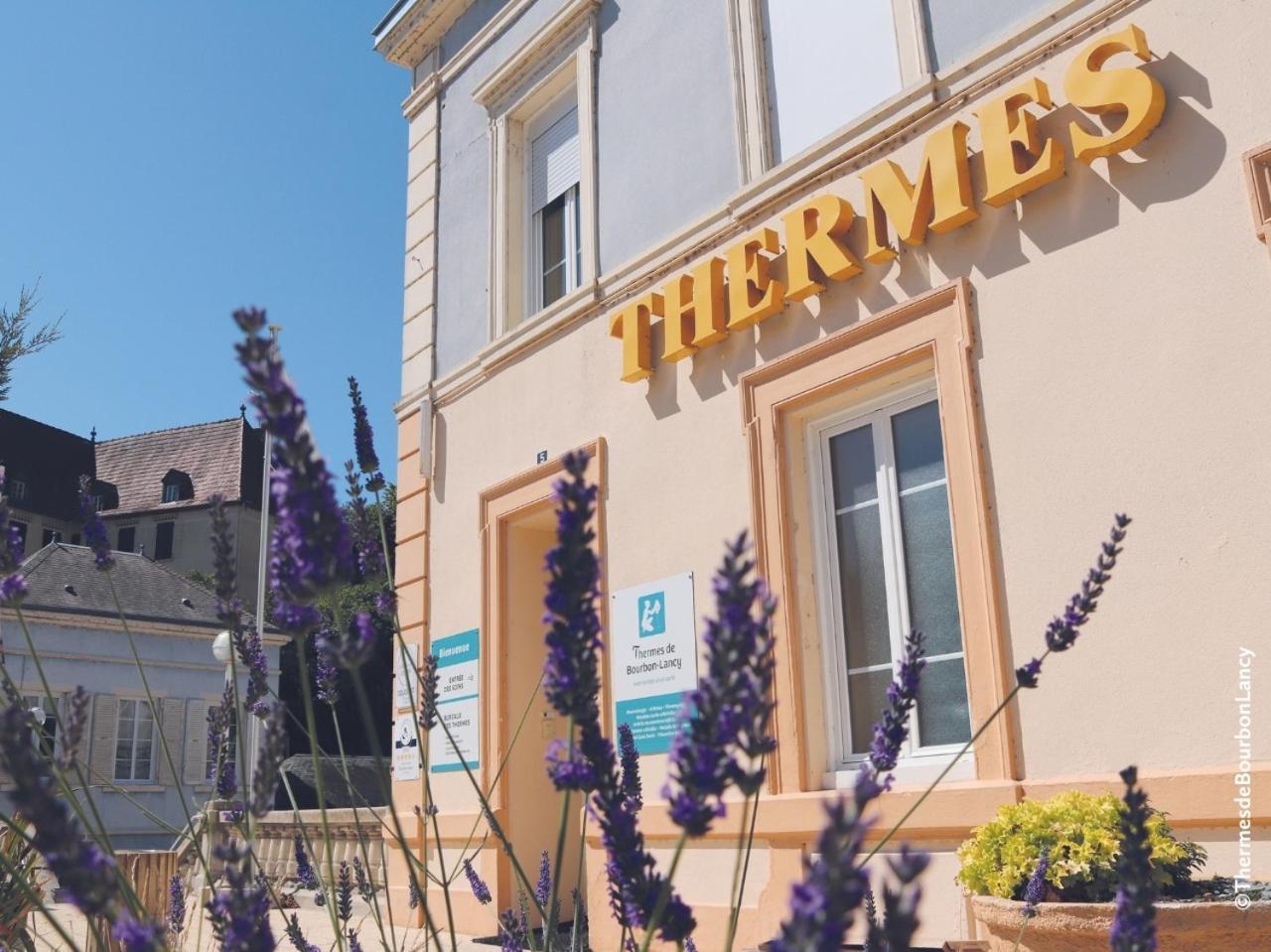 Grand Hotel De Bourbon-Lancy - Spa Et Restaurant - Logis Luaran gambar